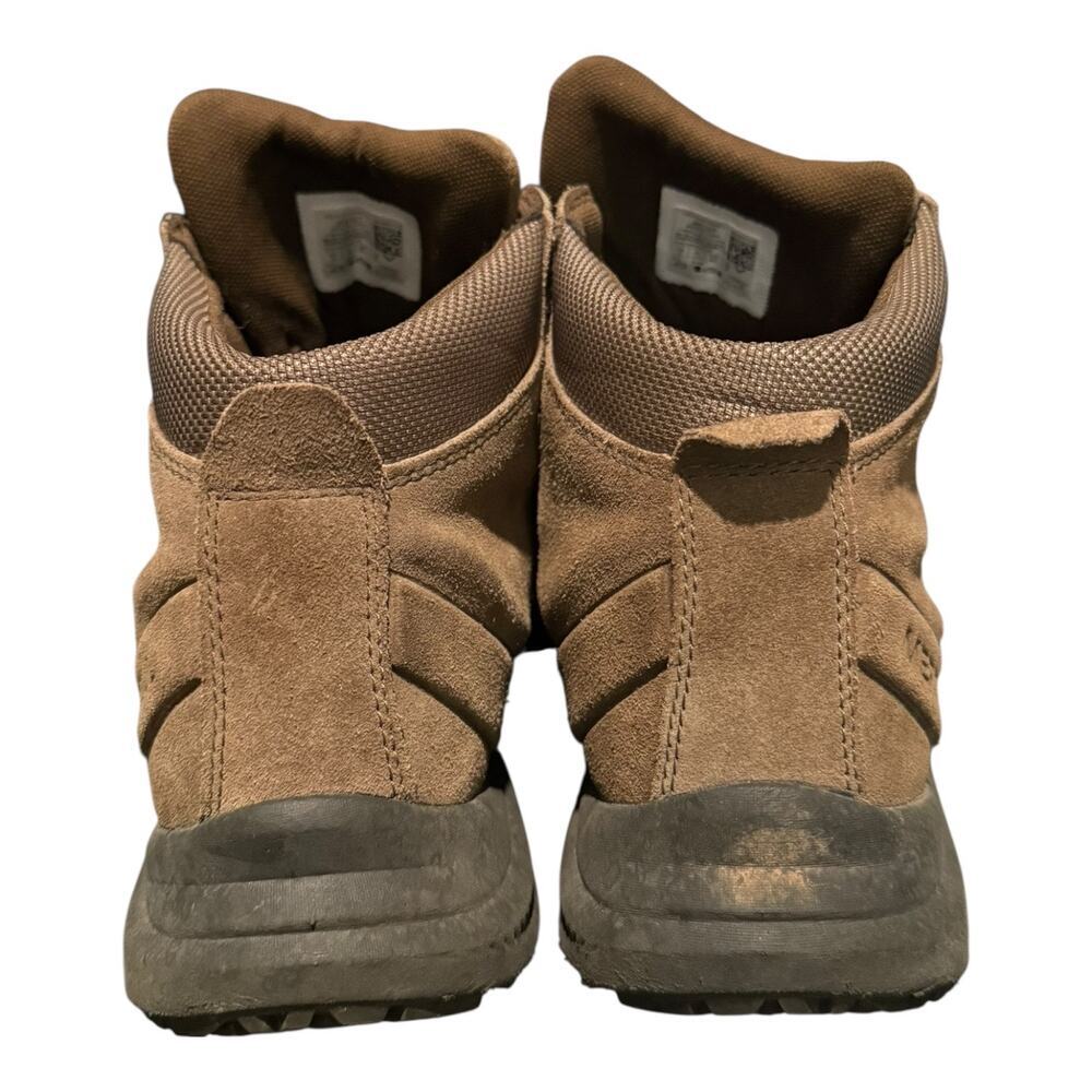 Merrell Ontario Waterproof Dark Earth Brown Leather Hiking Boots Vibram Size 12 - Picture 6 of 9
